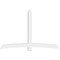 Ekena Millwork Bellingham Architectural Grade PVC Gable Bracket, 96"W x 64"H x 4"D x 6"F, 16/12 Pitch GBP096X64X0406BEL00 - alternate 5